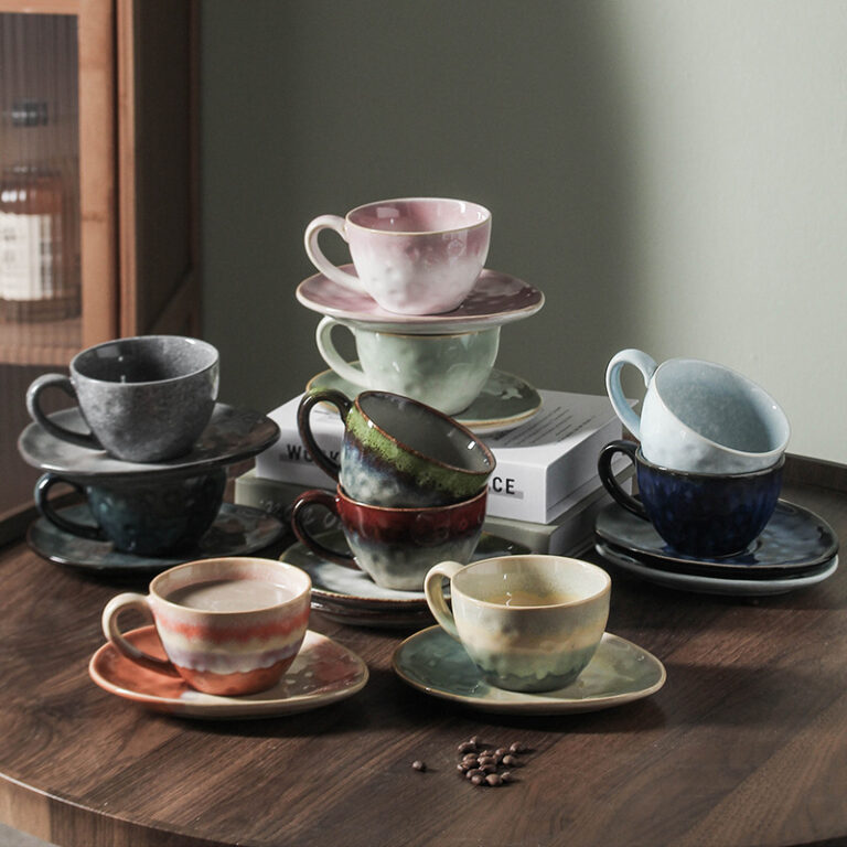 Premium Ceramic Tea Cups With Saucers Wholesale, Coffee Cups